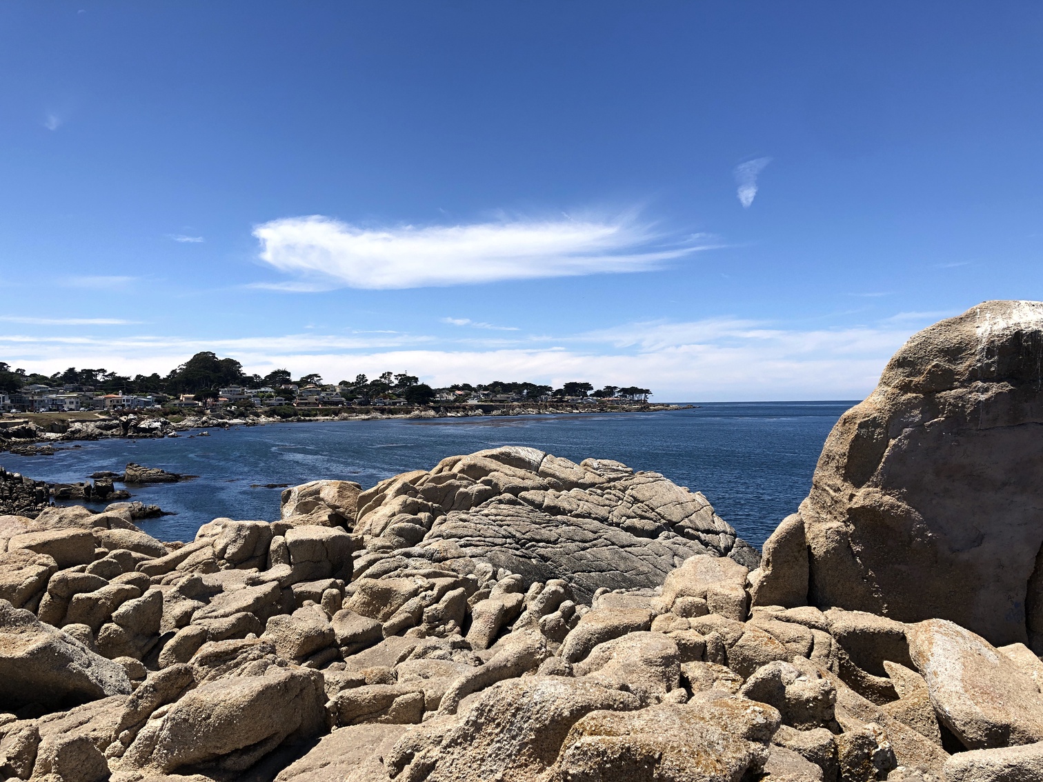 Pacific Grove as seen from Lovers Point